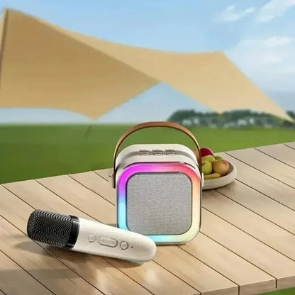 Portable Karaoke Bluetooth 5.3 Speaker - AMPED