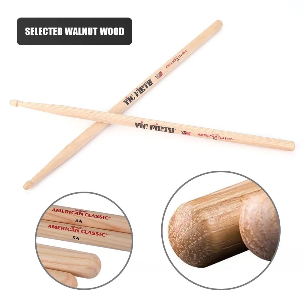 Professional 5A7A5B MapleWood Drum Sticks - AMPED