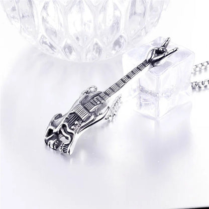 Retro Guitar Necklace - AMPED