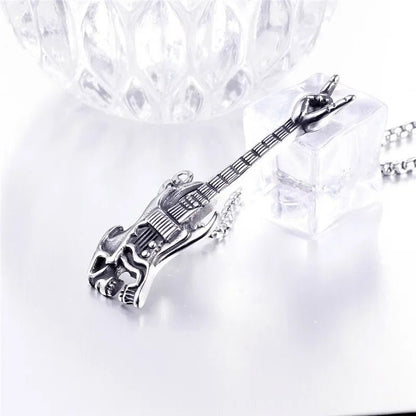 Retro Guitar Necklace - AMPED