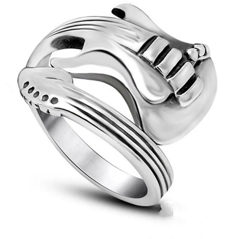 Retro Guitar Open Ring - AMPED