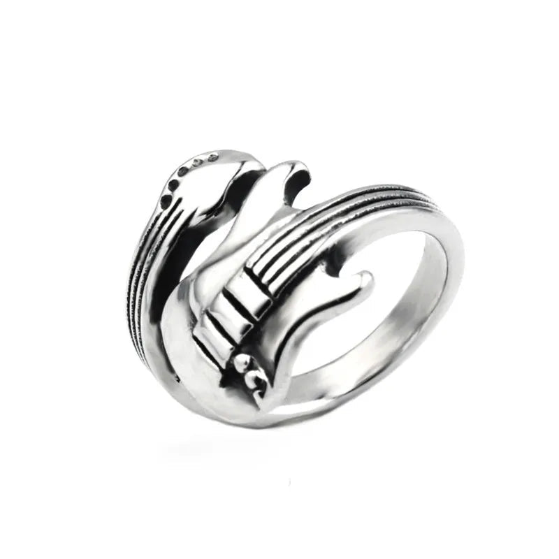 Retro Guitar Open Ring - AMPED
