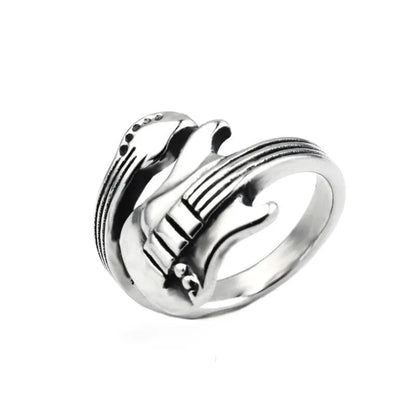 Retro Guitar Open Ring - AMPED