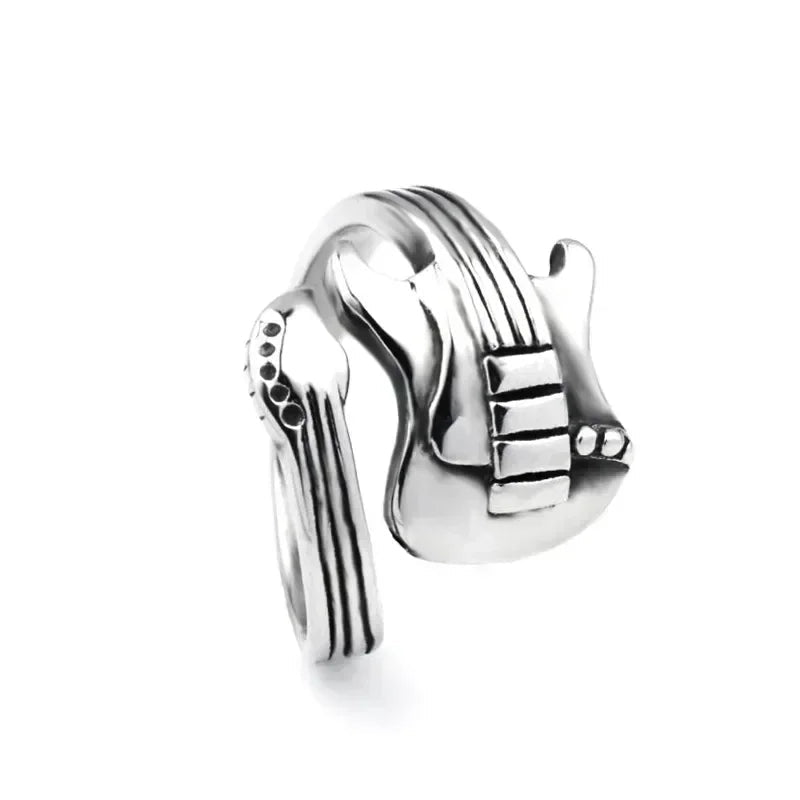 Retro Guitar Open Ring - AMPED