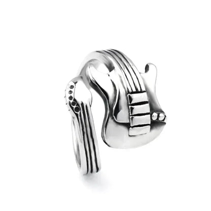 Retro Guitar Open Ring - AMPED