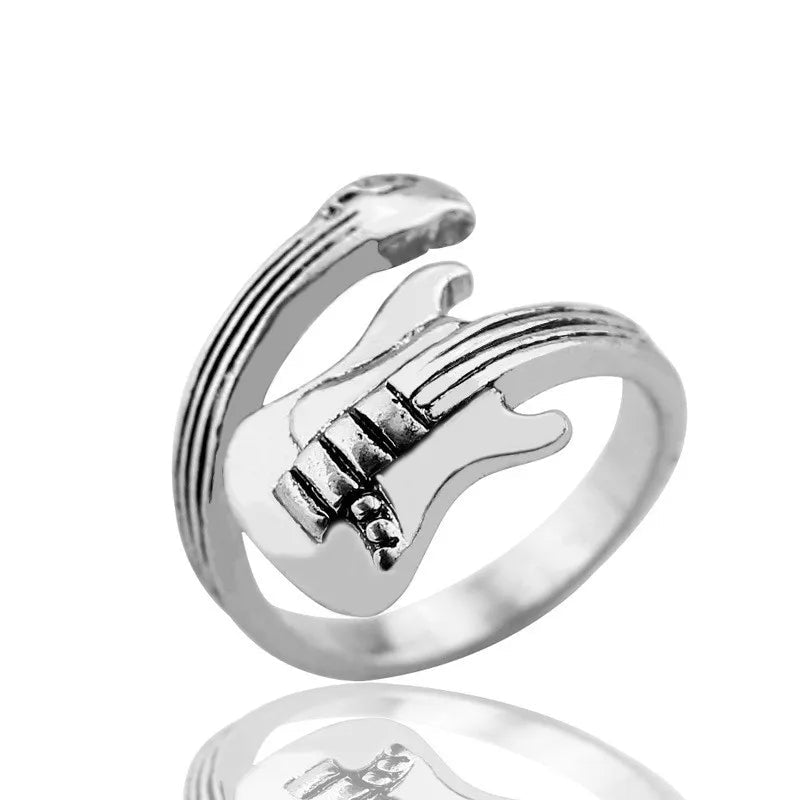 Retro Guitar Open Ring - AMPED