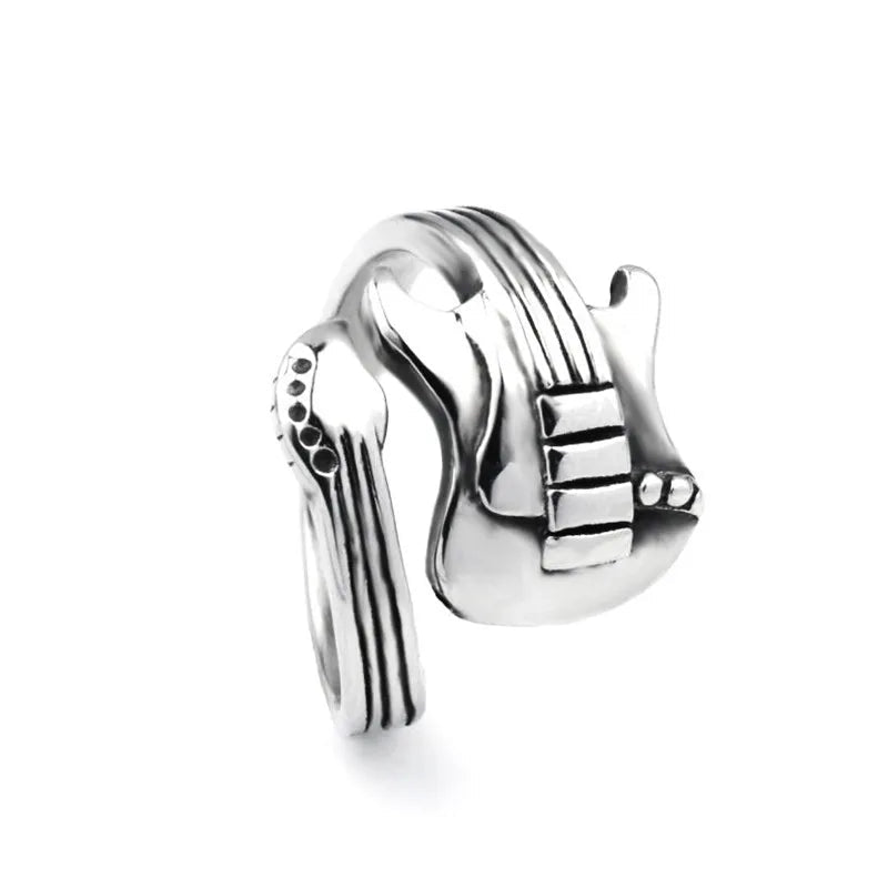 Retro Guitar Open Ring - AMPED