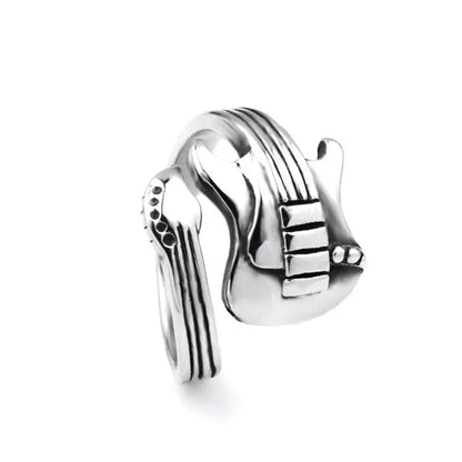 Retro Guitar Open Ring - AMPED