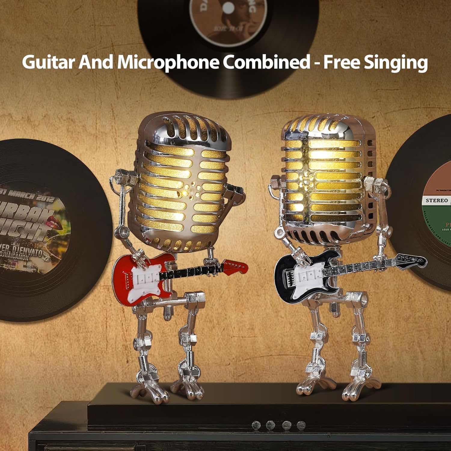 Retro Music Desk Light for Studio, Bedroom & Creative Spaces - AMPED