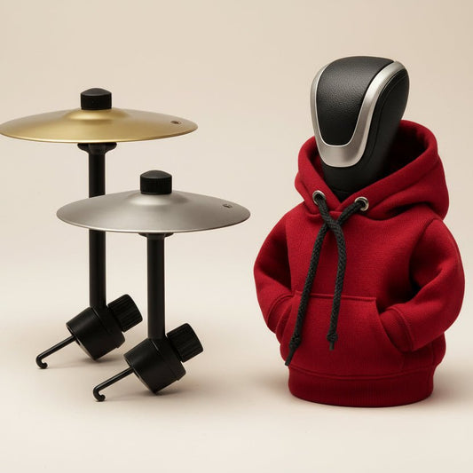 Roadtrips Drummer Combo - 2x Car Crash Cymbal + Gear Shift Hoodie - AMPED