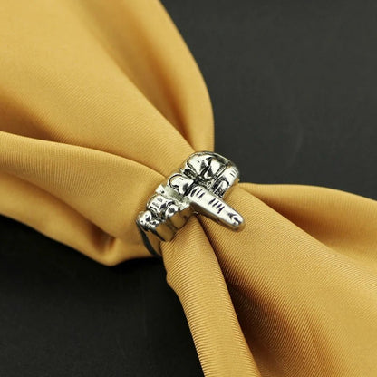 Rock Middle Finger Ring - AMPED