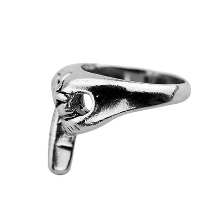 Rock Middle Finger Ring - AMPED