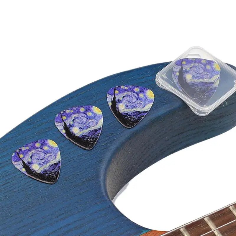 Starry Night Guitar Picks - AMPED