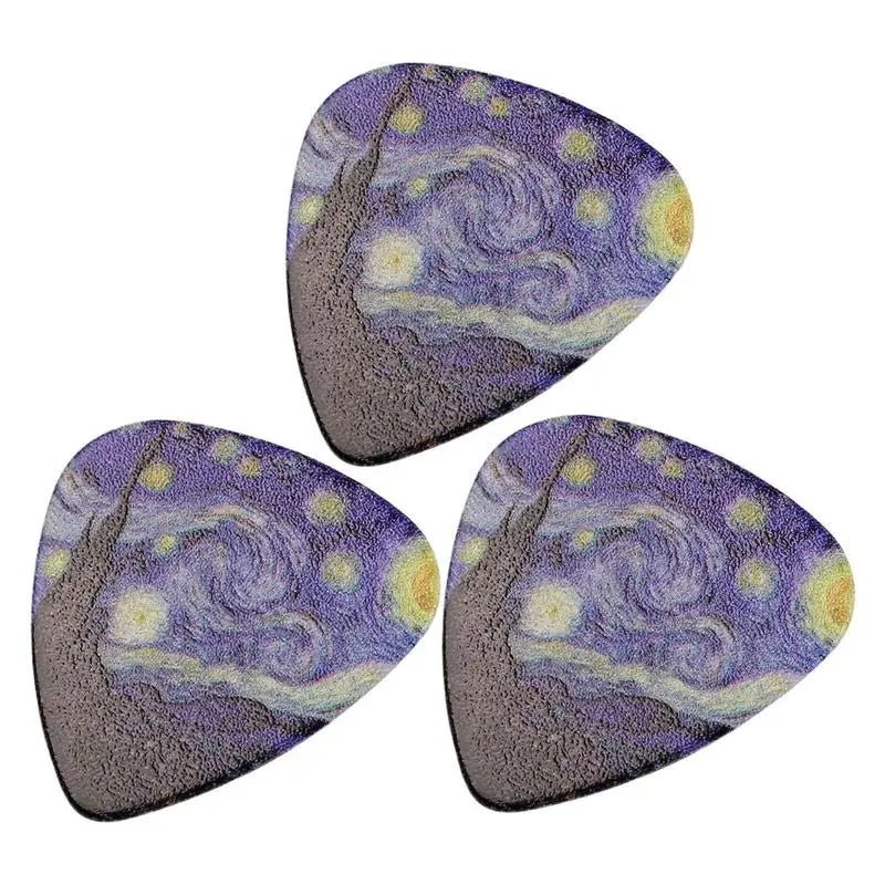 Starry Night Guitar Picks - AMPED