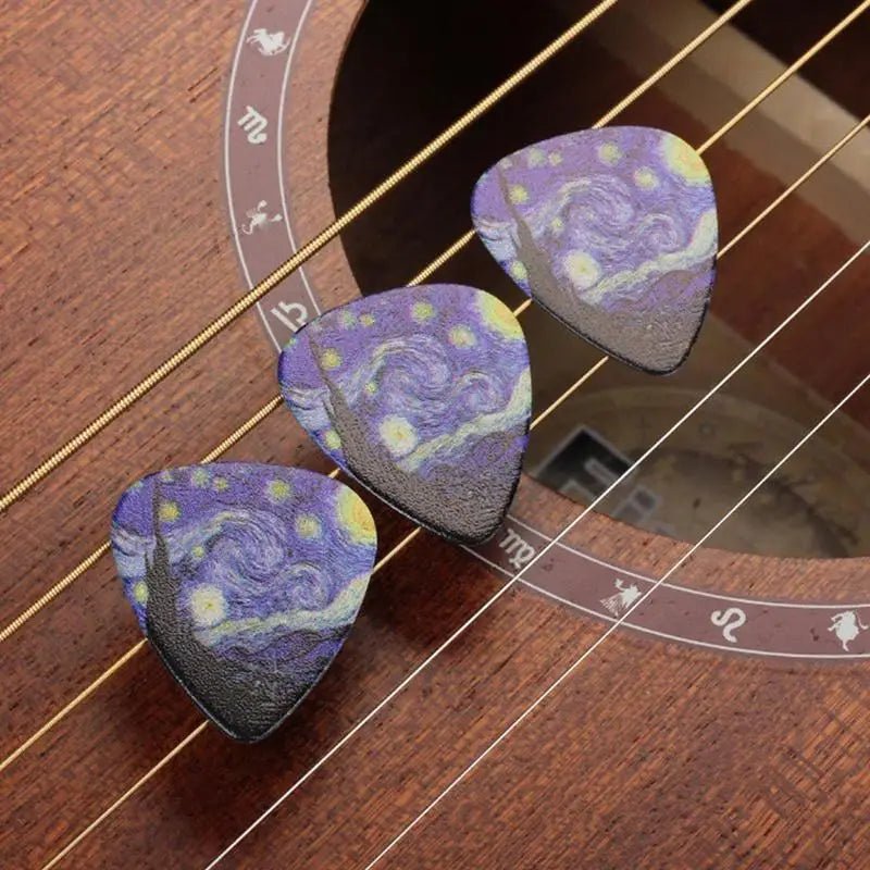 Starry Night Guitar Picks - AMPED