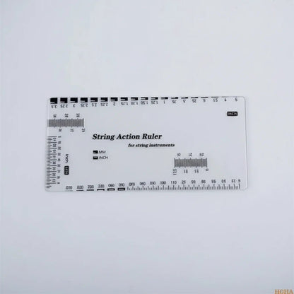 String Action Gauge Ruler - AMPED
