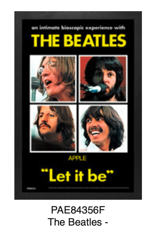 The Beatles – Let It Be (Apple Sessions) 11x17 - AMPED