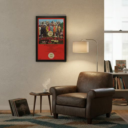 The Beatles – Sgt. Pepper’s Lonely Hearts Club Band (Album Cover Poster) 11x17 - AMPED