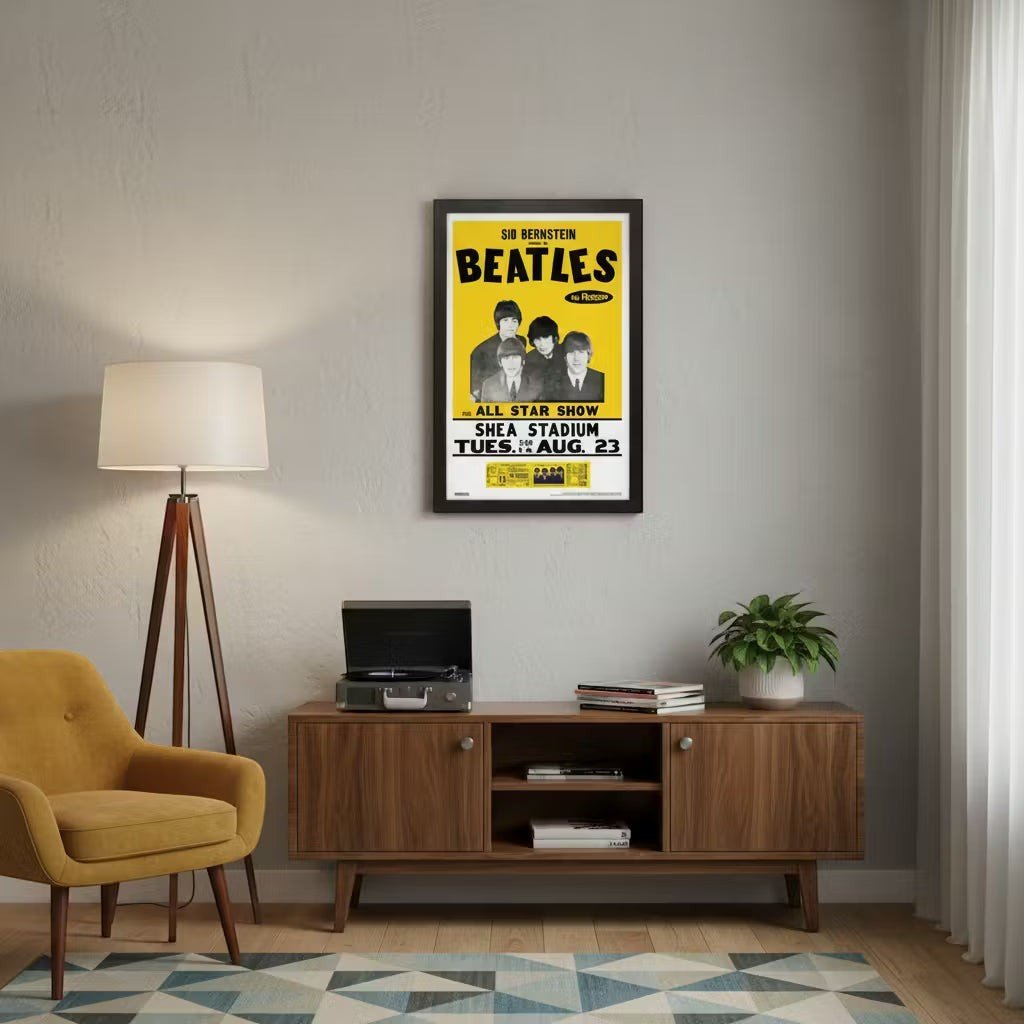 The Beatles – Shea Stadium Concert (1965) Poster 11x17 - AMPED