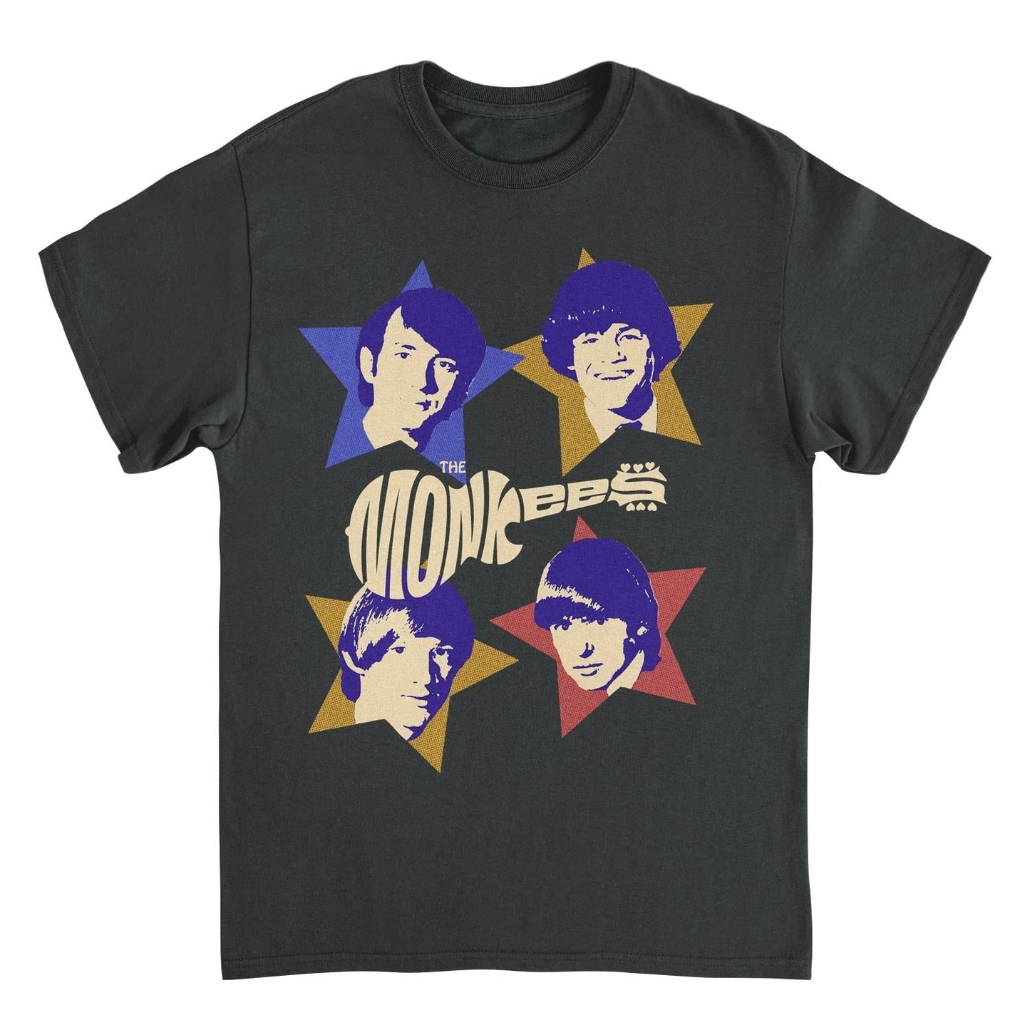 The Monkees Stars Band T-Shirt - AMPED