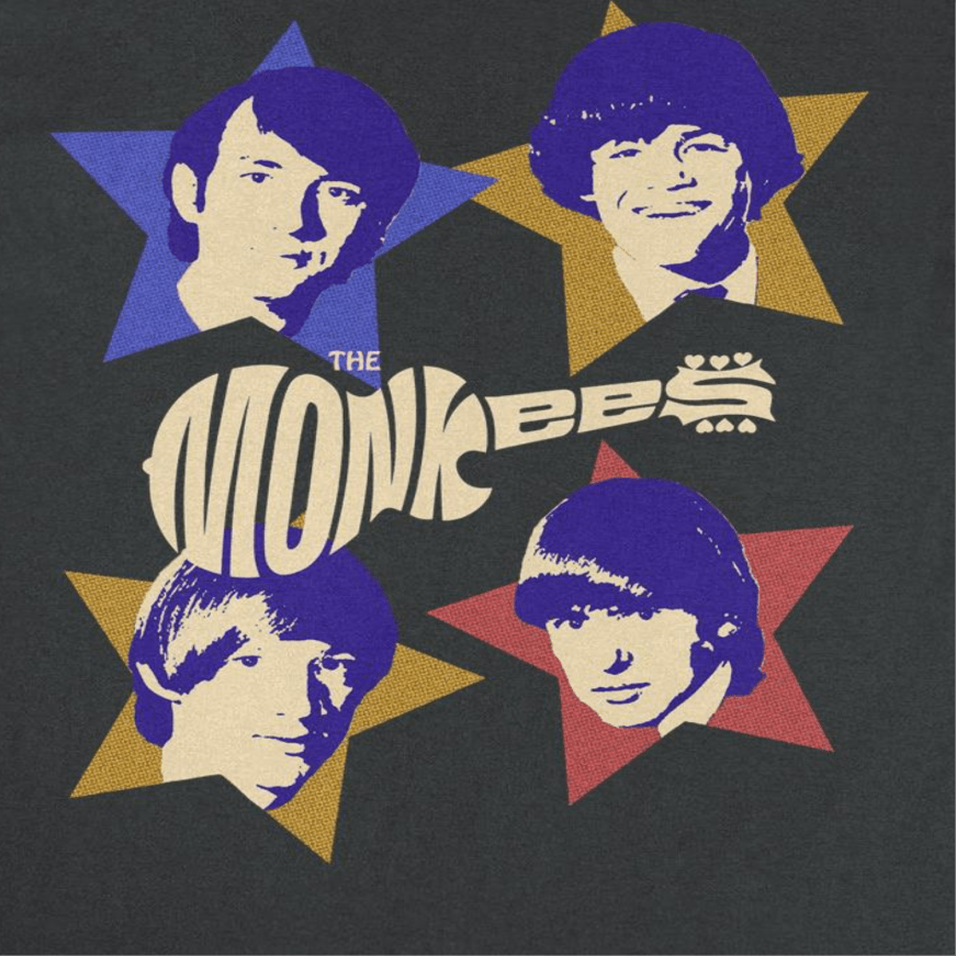 The Monkees Stars Band T-Shirt - AMPED