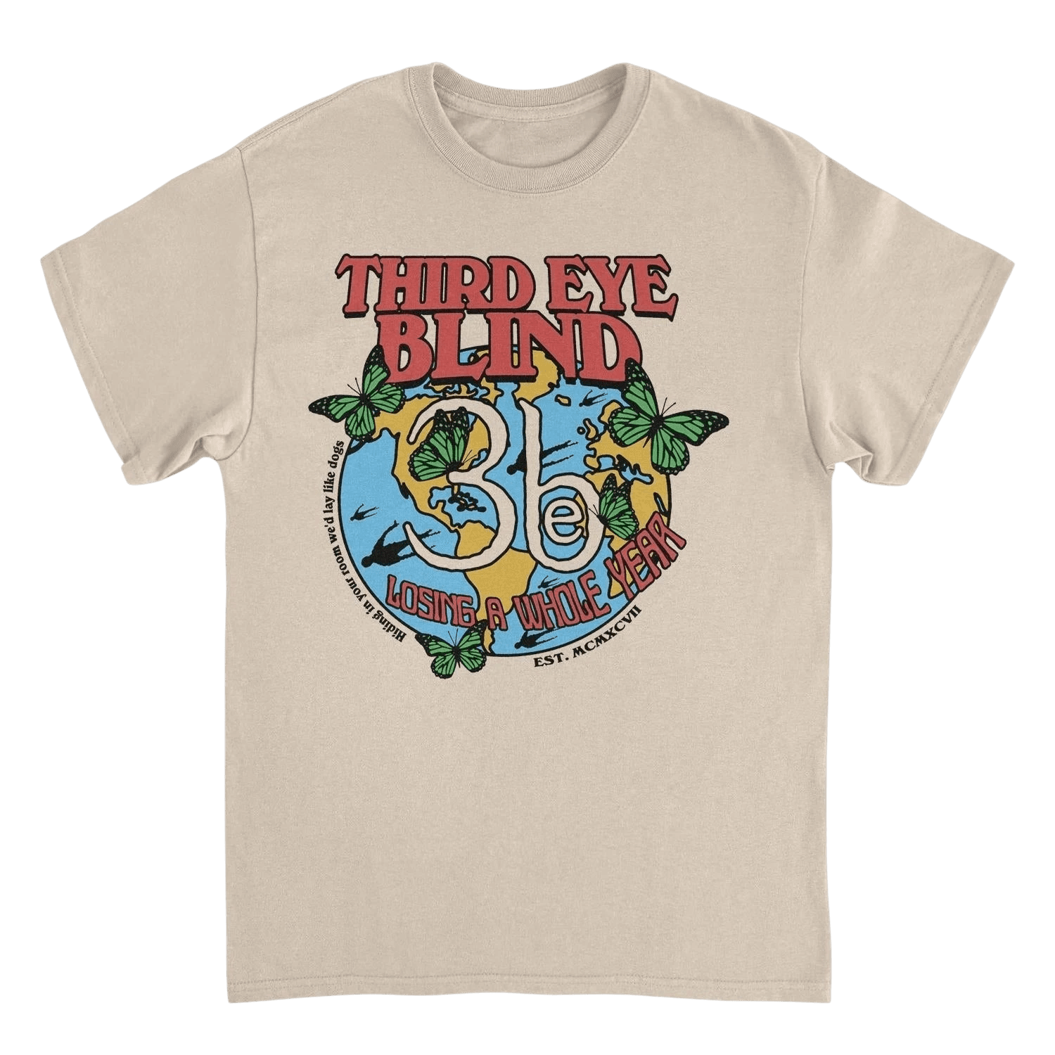 Third Eye Blind Losing A Whole War T-Shirt - AMPED