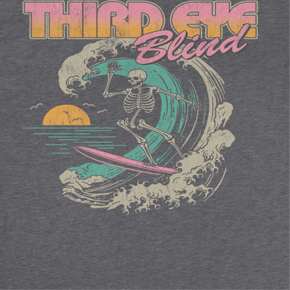 Third Eye Blind Surf Skeleton T-Shirt - AMPED