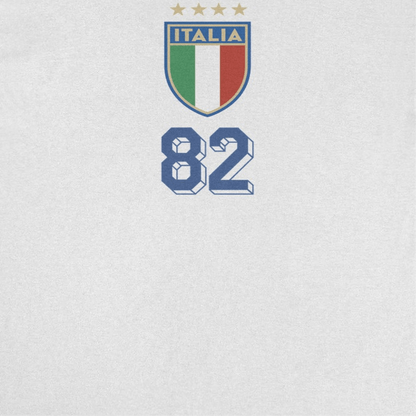 Toffs Retro Soccer Futbol Italia Logo White T-Shirt - AMPED