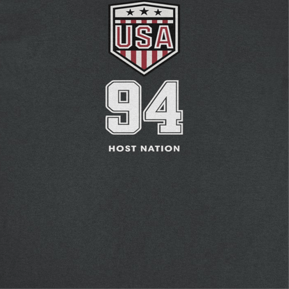 Toffs Retro Soccer Futbol USA Logo Black T-Shirt - AMPED