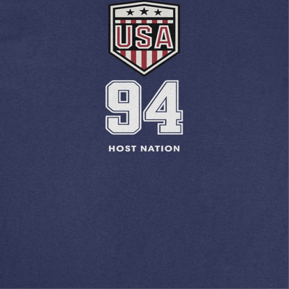 Toffs Retro Soccer Futbol USA Logo Navy T-Shirt - AMPED