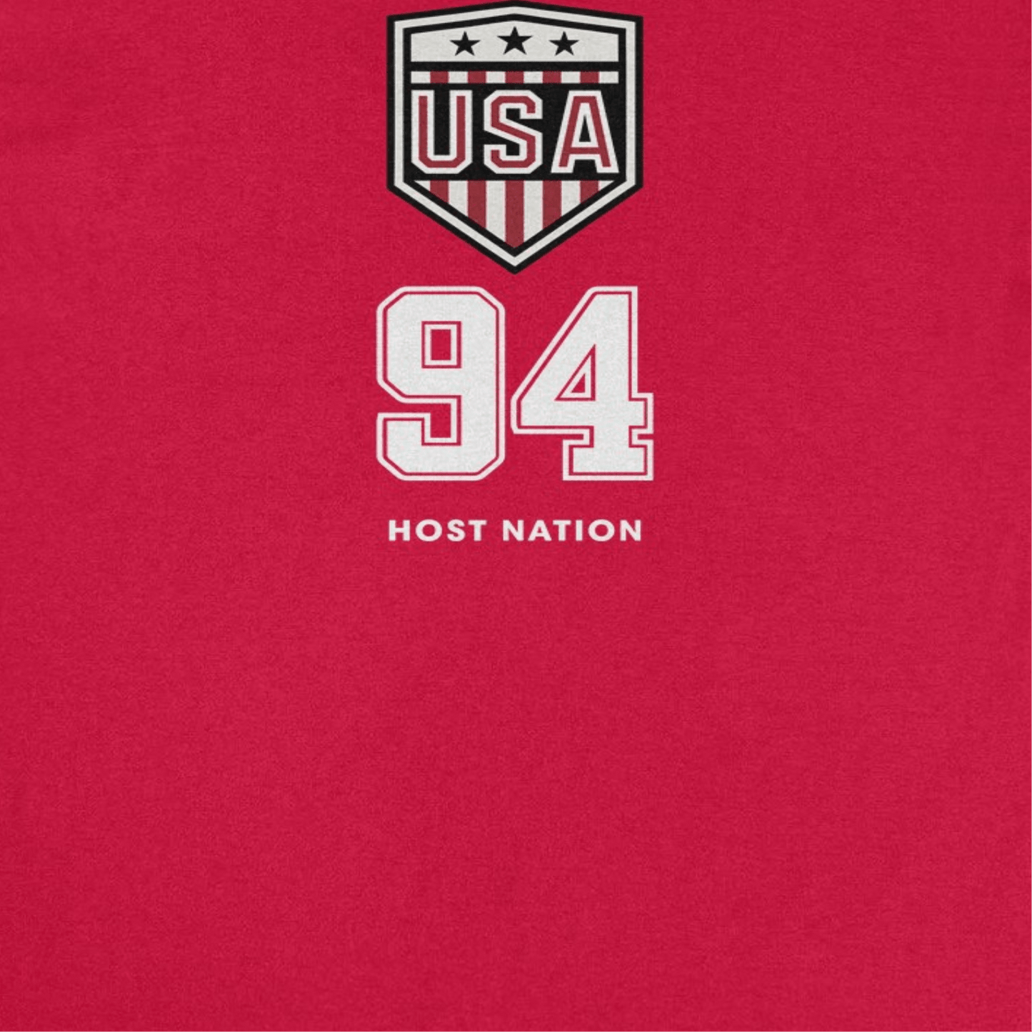 Toffs Retro Soccer Futbol USA Logo Red T-Shirt - AMPED
