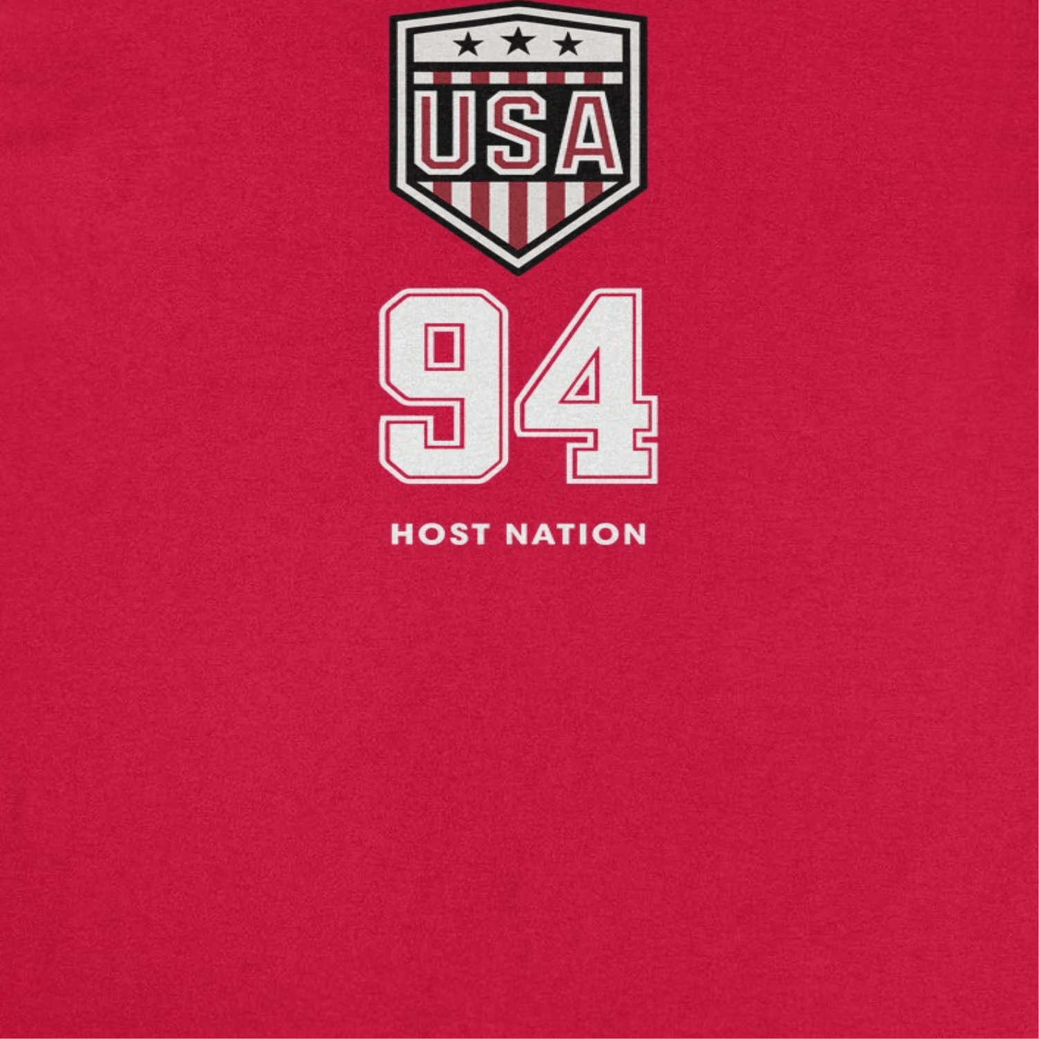 Toffs Retro Soccer Futbol USA Logo Red T-Shirt - AMPED
