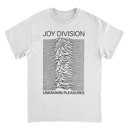 Joy Division Unknown Pleasures Titles T-Shirt
