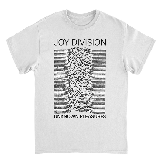 Joy Division Unknown Pleasures Titles T-Shirt