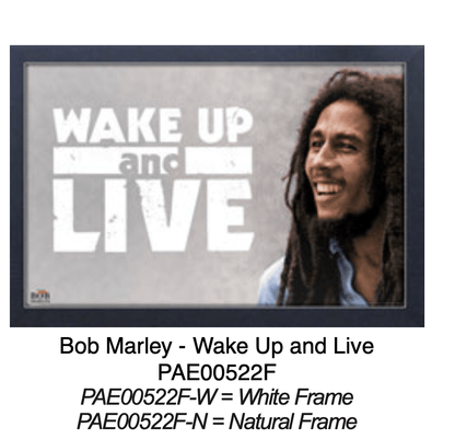 Wake Up and LIVE - Bob Marley Poster 11 x 17 - AMPED
