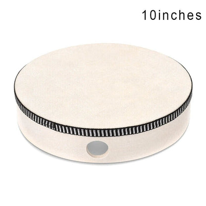 Wooden Hand Drum (4" / 6" / 8" / 10") - AMPED