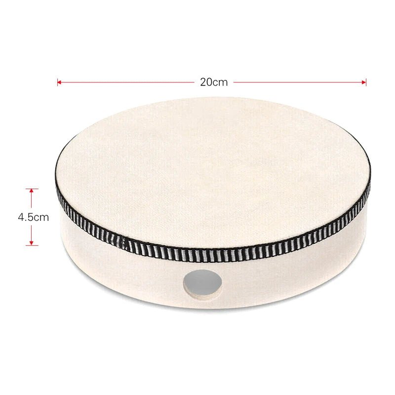 Wooden Hand Drum (4" / 6" / 8" / 10") - AMPED