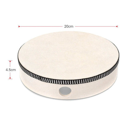 Wooden Hand Drum (4" / 6" / 8" / 10") - AMPED