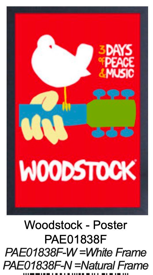 Woodstock – 3 Days of Peace & Music Poster (11 x 17) - AMPED